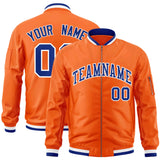 Custom Full-Zip Pure Baseball Jackets Stitched Letters Logo for Adult/Youth