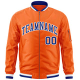 Custom Full-Zip Pure Baseball Jackets Stitched Letters Logo for Adult/Youth