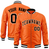 Custom Full-Zip Pure Baseball Jackets Stitched Letters Logo for Adult/Youth