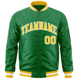 Custom Full-Zip Pure Lightweight College Jacket Stitched Name Number Logo