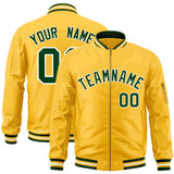 Custom Full-Zip Pure Letterman Jacket Stitched Name Number Logo Unisex