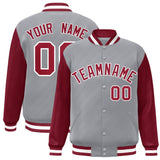 Custom Raglan Sleeves Jacket Hip-Hop Baseball Men Coat