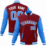 Custom Raglan Sleeves Jacket Varsity Blend Letterman Jackets Oversize For Hip Pop