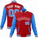 Custom Raglan Sleeves Jacket Varsity Blend Letterman Jackets Oversize For Hip Pop