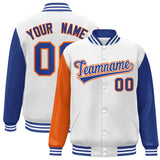 Custom Raglan Sleeves Jacket Sportwear Raglan Baseball Jacket Letterman Coat
