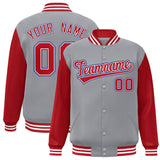 Custom Raglan Sleeves Jacket Letterman Fashion Baseball Coat