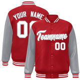 Custom Raglan Sleeves Jacket Letterman Bomber Casual Baseball Coat