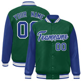 Custom Raglan Sleeves Jacket Letterman Bomber Casual Baseball Coat