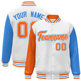 Custom Raglan Sleeves Jacket Letterman Bomber Casual Baseball Coat