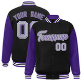 Custom Raglan Sleeves Jacket Hip-Hop Baseball Men Coat