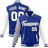 Custom Raglan Sleeves Jacket Varsity Blend Letterman Jackets For Casual