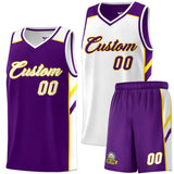 Custom Double Side Basketball Jersey Sets Personalized Athletic Sportswear