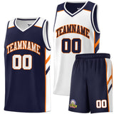 Custom Double Side Basketball Jersey Sets Personalized Athletic Sportswear