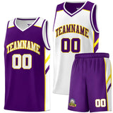 Custom Double Side Basketball Jersey Sets Personalized Athletic Sportswear