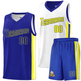 Custom Double Side Basketball Jersey Sets 90s Hip Hop Sports Shirts