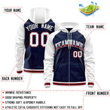 Custom Full-Zip Raglan Sleeves Hoodie Sports Fashion Sweatshirt For All Age Embroideried Your Team Logo