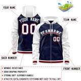 Custom Individualized Long-Sleeve Sportswear For Unisex Full-Zip Raglan Sleeves Fashion Hoodie