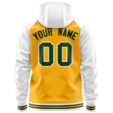 Custom Individualized Long-Sleeve Sportswear For All Age Full-Zip Raglan Sleeves Fashion Hoodie