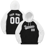 Custom Cotton Pullover Raglan Sleeves Hoodies Unisex Personalized Couples Fashion Sweatshirt