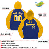 Custom Men's Youth Sweatshirt Stitched Name Number Pullover Raglan Sleeves Fashion Hoodie