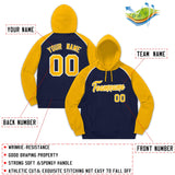 Custom Men's Youth Sweatshirt Stitched Name Number Pullover Raglan Sleeves Fashion Hoodie