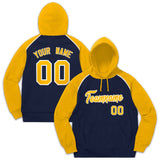 Custom Men's Youth Sweatshirt Stitched Name Number Pullover Raglan Sleeves Fashion Hoodie