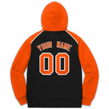 Custom Men's Youth Sweatshirt Stitched Name Number Pullover Raglan Sleeves Fashion Hoodie