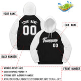 Custom Men's Youth Sweatshirt Stitched Name Number Pullover Raglan Sleeves Fashion Hoodie