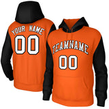 Custom Raglan Sleeves Hoodie Pullover Sweatshirts Design Team Sweatshirts