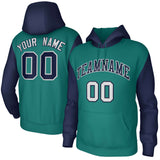 Custom Raglan Sleeves Hoodie Pullover Sweatshirts Design Team Sweatshirts