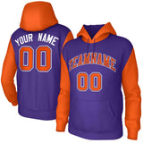 Custom Raglan Sleeves Hoodie Pullover Sweatshirts Design Team Sweatshirts