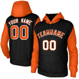 Custom Raglan Sleeves Hoodie Pullover Sweatshirts Personalized Practice Performance Hoodie