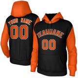 Custom Raglan Sleeves Hoodie Pullover Sweatshirts Personalized Practice Performance Hoodie