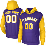 Custom Raglan Sleeves Hoodie Pullover Sweatshirts Personalized Hooded Sweatshirt