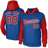 Custom Raglan Sleeves Hoodie Pullover Sweatshirts Design Sport Sweatshirts