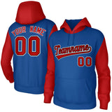 Custom Raglan Sleeves Hoodie Pullover Sweatshirts Design Sport Sweatshirts