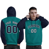 Custom Cotton Pullover Raglan Sleeves Hoodie Sportswear For Man Personalized Couples Sweatshirt