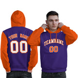 Custom Your Logo Workwear Pullover Raglan Sleeves Hoodie for Man Outdoor Team Work Uniform Sportswear