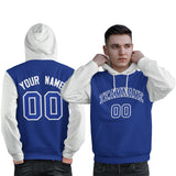 Custom Long-Sleeve Pullover Hoodie Raglan Sleeves Sportswear For Man Stitched Team Name Number Logo