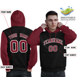 Custom Made to Order Long-Sleeve Pullover Hoodie Raglan Sleeves sportswear for Man