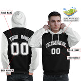 Custom Cotton Pullover Raglan Sleeves Hoodie Sportswear For Man Personalized Couples Sweatshirt