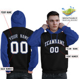 Custom Stitched Your Team Logo and Number For Man Raglan Sleeves Sports Pullover Sweatshirt Hoodie