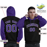 Custom Made to Order Long-Sleeve Pullover Hoodie Raglan Sleeves sportswear for Man