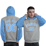 Custom Made to Order Long-Sleeve Pullover Hoodie Raglan Sleeves sportswear for Man