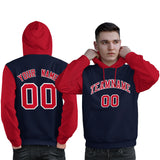 Custom Your Logo Workwear Pullover Raglan Sleeves Hoodie for Man Outdoor Team Work Uniform Sportswear