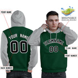 Custom Traditional All-Ages Sport Pullover Raglan Sleeves Hoodie For Man Embroideried Your Team Logo