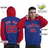 Custom Made to Order Long-Sleeve Pullover Hoodie Raglan Sleeves For Man Embroideried Your Team Logo and Number