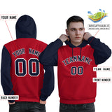 Custom Traditional All-Ages Sport Pullover Raglan Sleeves Hoodie For Man Embroideried Your Team Logo