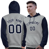 Custom Made to Order Long-Sleeve Pullover Hoodie Raglan Sleeves For Man Embroideried Your Team Logo and Number