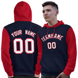 Custom Made to Order Long-Sleeve Pullover Hoodie Raglan Sleeves For Man Embroideried Your Team Logo and Number